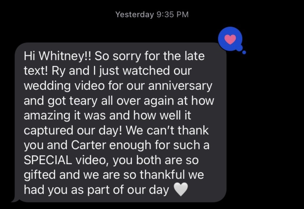 Client text