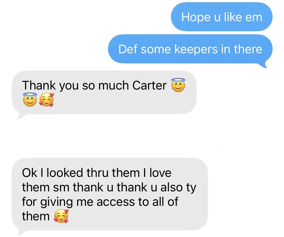 Client text